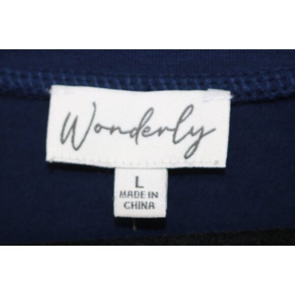 Wonderly Long Puff Sleeve Tunic Top-Size Large-New with Tags - Picture 5 of 8